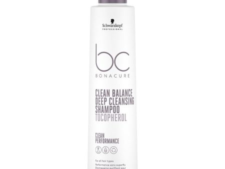 Schwarzkopf Professional BC Bonacure Clean Balance Deep Cleansing Shampoo 250ml Sale