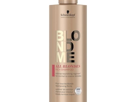 Schwarzkopf Professional BlondMe All Blondes Rich Shampoo 300ml Cheap