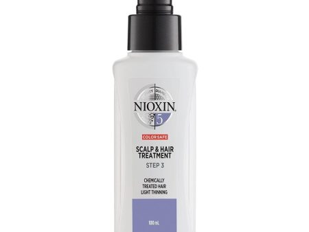 Nioxin System 5 Scalp & Hair Leave-In Treatment for Chemically Treated Hair with Light Thinning 100ml Online