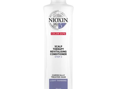 Nioxin System 5 Scalp Therapy Conditioner for Chemically Treated Hair with Light Thinning 300ml Discount