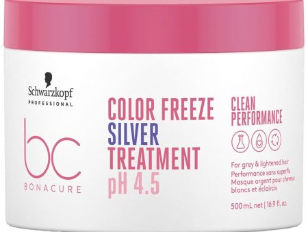 Schwarzkopf Professional BC Bonacure Clean pH 4.5 Colour Freeze Silver Treatment 500ml Sale