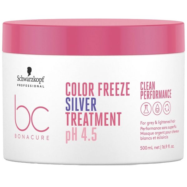 Schwarzkopf Professional BC Bonacure Clean pH 4.5 Colour Freeze Silver Treatment 500ml Sale