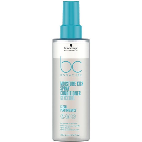 Schwarzkopf Professional BC Bonacure Clean Moisture Kick Spray Conditioner 200ml Discount