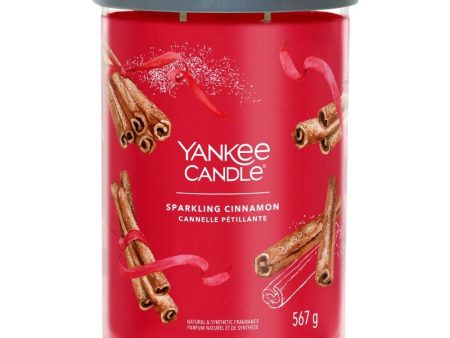 Yankee Candle Sparkling Cinnamon Large Signature Tumbler Jar Candle Online Sale