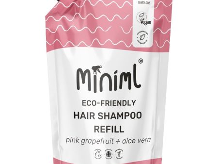 Miniml Eco-Friendly Hair Shampoo Pink Grapefruit + Aloe Vera 1000ml Online Hot Sale