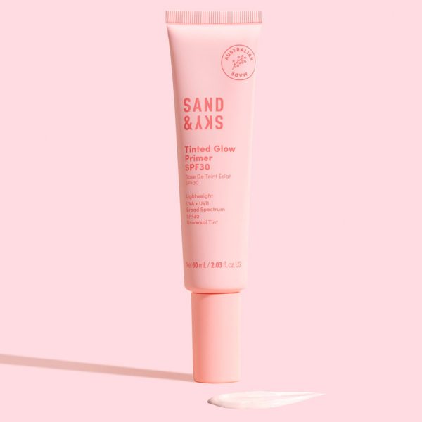 Sand & Sky Lightweight Tinted Glow Primer SPF30 60ml Online Sale