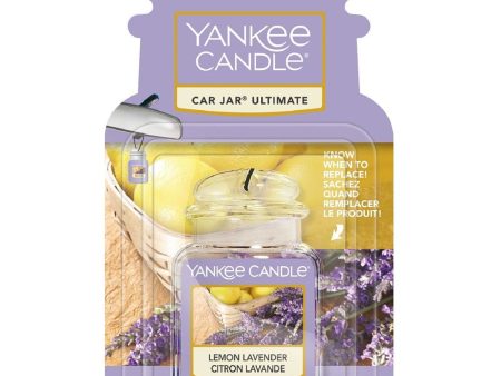 Yankee Candle Lemon Lavender Ultimate Car Jar Air Freshener For Cheap