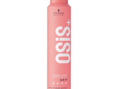 Schwarzkopf Professional OSiS+ Grip Extreme Hold Mousse 200ml Cheap