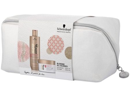 Schwarzkopf Professional BlondMe All Blondes Rich 2 Piece Gift Bag For Cheap