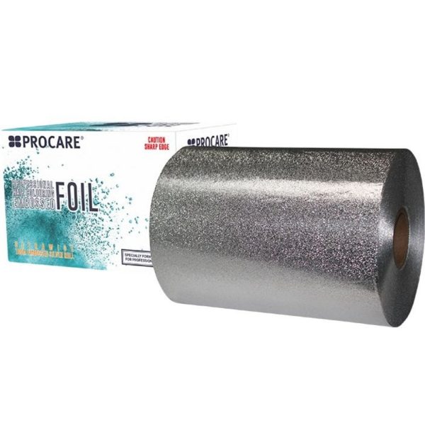 Procare Lite Silver Embossed Hair Foil 150mm x 100mtr on Sale