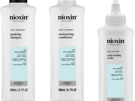 Nioxin Scalp Recovery Anti-Dandruff 3-Step System Kit Online Hot Sale