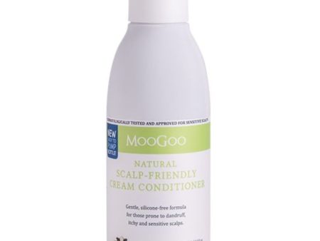 MooGoo Natural Cream Scalp-Friendly Conditioner 500ml For Sale