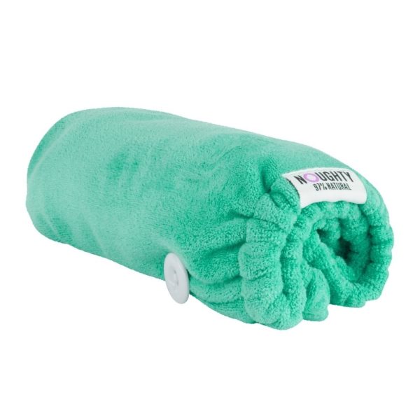 Noughty Little Saviour Microfibre Towel Green For Cheap