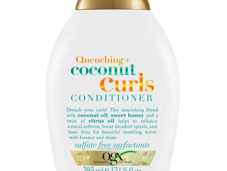 OGX Quenching+ Coconut Curls Conditioner 385ml Supply