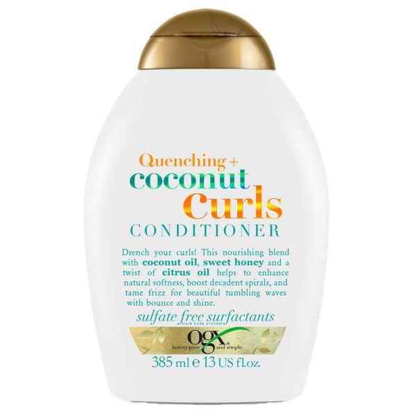 OGX Quenching+ Coconut Curls Conditioner 385ml Supply