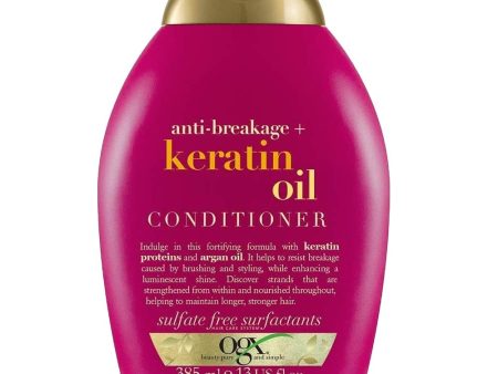 OGX Anti-Breakage+ Keratin Oil Conditioner 385ml Online Sale