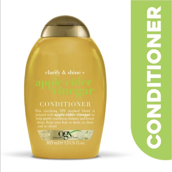 OGX Clarify & Shine+ Apple Cider Vinegar Clarifying Conditioner 385ml For Discount