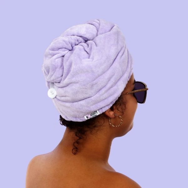 Noughty Little Saviour Microfibre Towel Purple Supply