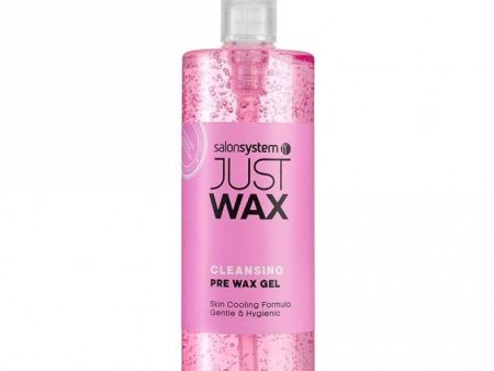 Salon System Just Wax Cleansing Pre-Wax Gel 500ml For Sale