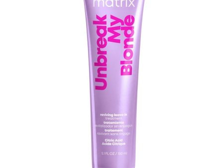 Matrix Total Results Unbreak My Blonde Reviving Leave-In Treatment 150ml For Cheap