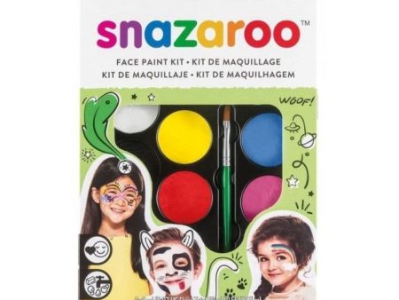 Snazaroo Face Paint Rainbow Palette Kit Fashion