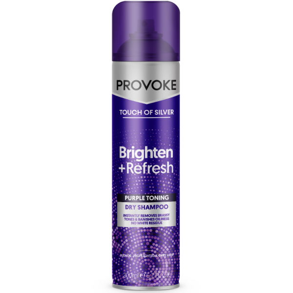 PROVOKE Touch Of Silver Purple Toning Dry Shampoo 200ml Hot on Sale