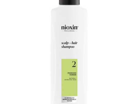 Nioxin System 2 Cleanser Shampoo for Natural Hair with Progressed Thinning 300ml Cheap