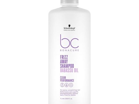 Schwarzkopf Professional BC Bonacure Clean Frizz Away Shampoo 1000ml Online Sale