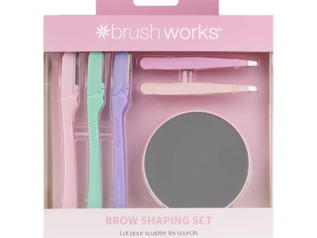 Brushworks Brow Shaping Set Discount