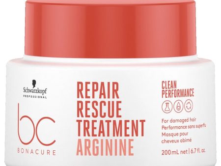 Schwarzkopf Professional BC Bonacure Clean Peptide Repair Rescue Treatment 200ml Hot on Sale