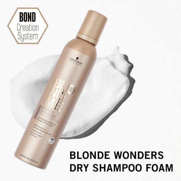 Schwarzkopf Professional BlondMe Blonde Wonders Dry Shampoo Foam 300ml Online Hot Sale