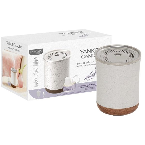 Yankee Candle Serene Air Diffuser Starter Kit Hot on Sale