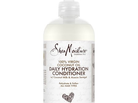 Shea Moisture 100% Virgin Coconut Oil Daily Hydration Conditioner 384ml For Sale