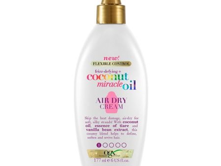 OGX Frizz Defy+ Coconut Miracle Oil Air Dry Cream 177ml For Cheap