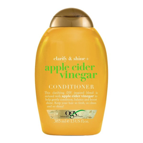 OGX Clarify & Shine+ Apple Cider Vinegar Clarifying Conditioner 385ml For Discount