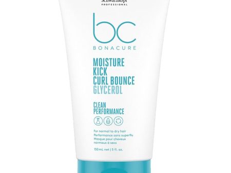 Schwarzkopf Professional BC Bonacure Clean Moisture Kick Curl Bounce Cream 150ml Hot on Sale