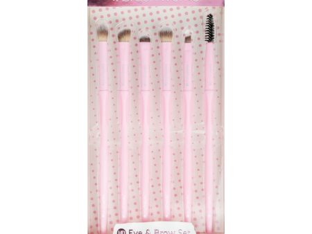 Brushworks HD 6 Piece Eye & Brow Brush Set Set Sale