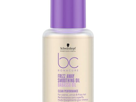 Schwarzkopf Professional BC Bonacure Clean Frizz Away Smoothing Oil 50ml Sale