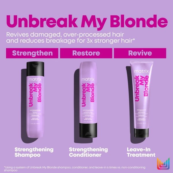 Matrix Total Results Unbreak My Blonde Reviving Leave-In Treatment 150ml For Cheap