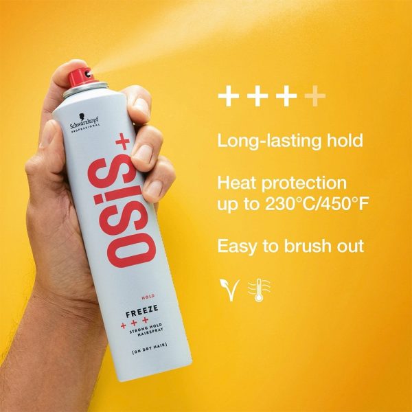 Schwarzkopf Professional OSiS+ Freeze Strong Hold Hairspray 500ml Sale