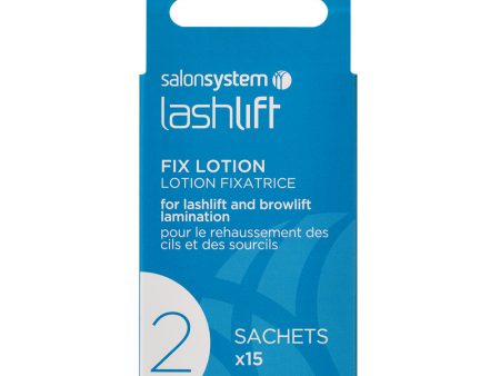 Salon System LashLift Fix Lotion Sachets x15 For Sale