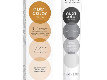 Revlon Professional Nutri Color Filters 730 Golden Brown 100ml Online now