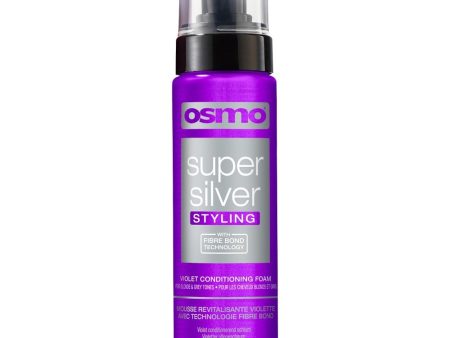 Osmo Super Silver Styling Violet Conditioning Foam 200ml Online now