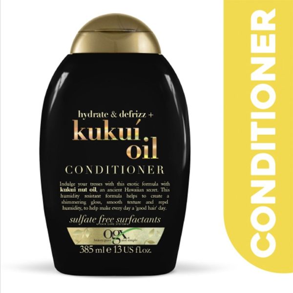 OGX Hydrate & Defrizz+ Kukui Oil Conditioner 385ml Fashion