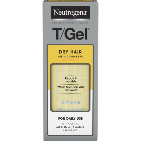 Neutrogena T Gel Anti-Dandruff Shampoo for Dry Hair 250ml For Cheap