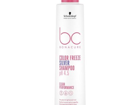 Schwarzkopf Professional BC Bonacure Clean pH 4.5 Colour Freeze Silver Shampoo 250ml on Sale