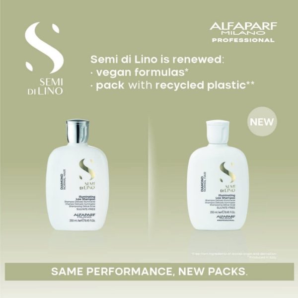 Alfaparf Milano Semi Di Lino Diamond Illuminating Shampoo 250ml For Discount