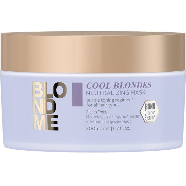 Schwarzkopf Professional BlondMe Cool Blondes Neutralising Mask 200ml For Discount