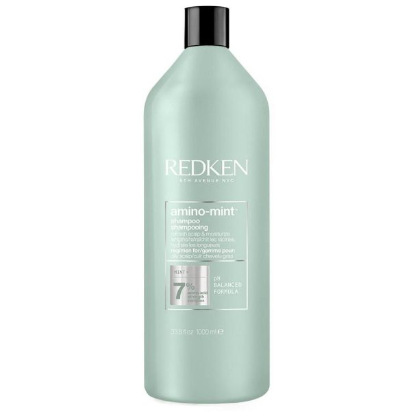 Redken Amino-Mint Scalp Refresh Shampoo 1000ml Online Sale