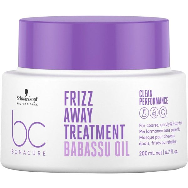 Schwarzkopf Professional BC Bonacure Clean Frizz Away Treatment 200ml For Discount